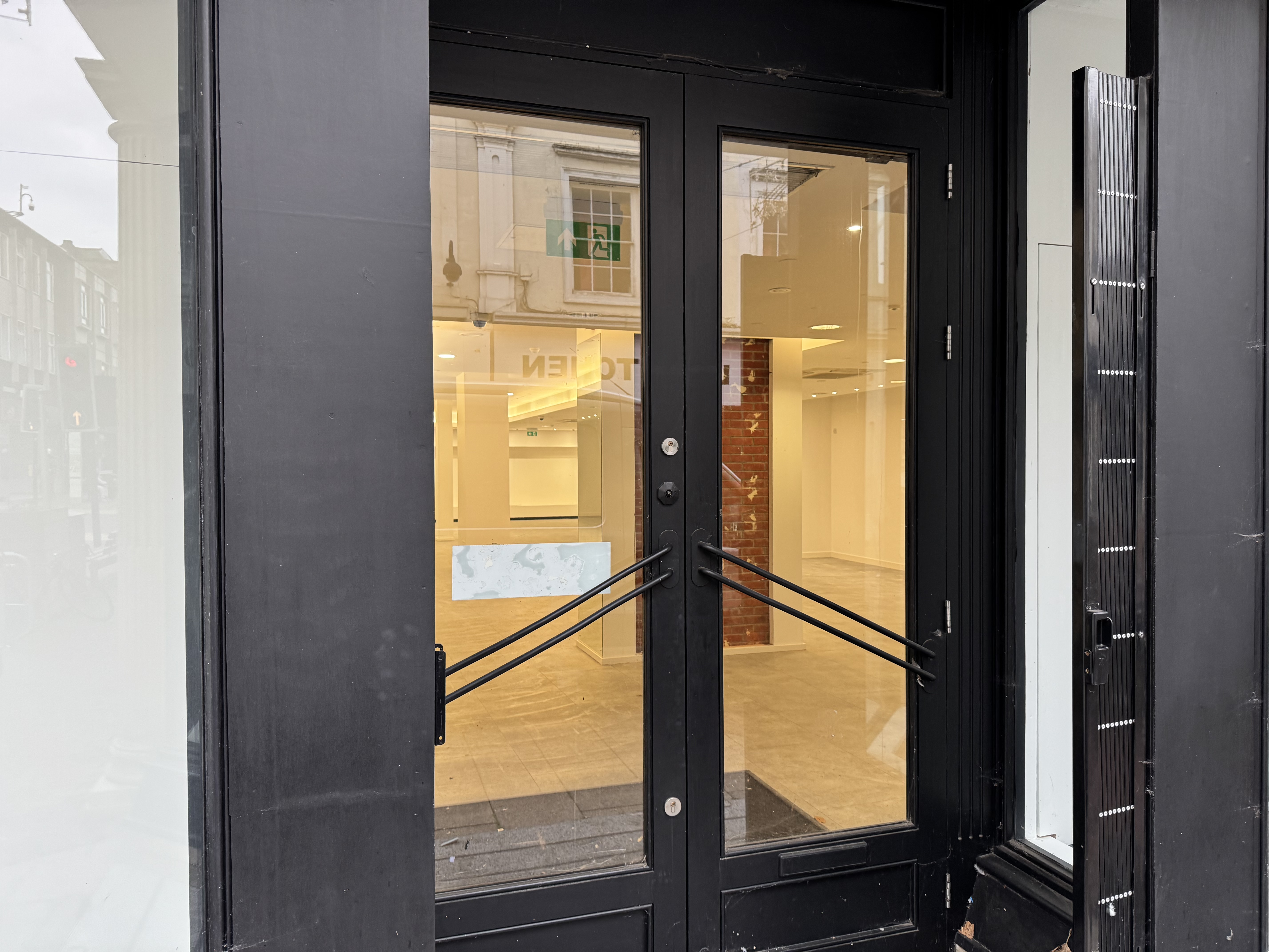 Signs of life inside the former Monsoon unit