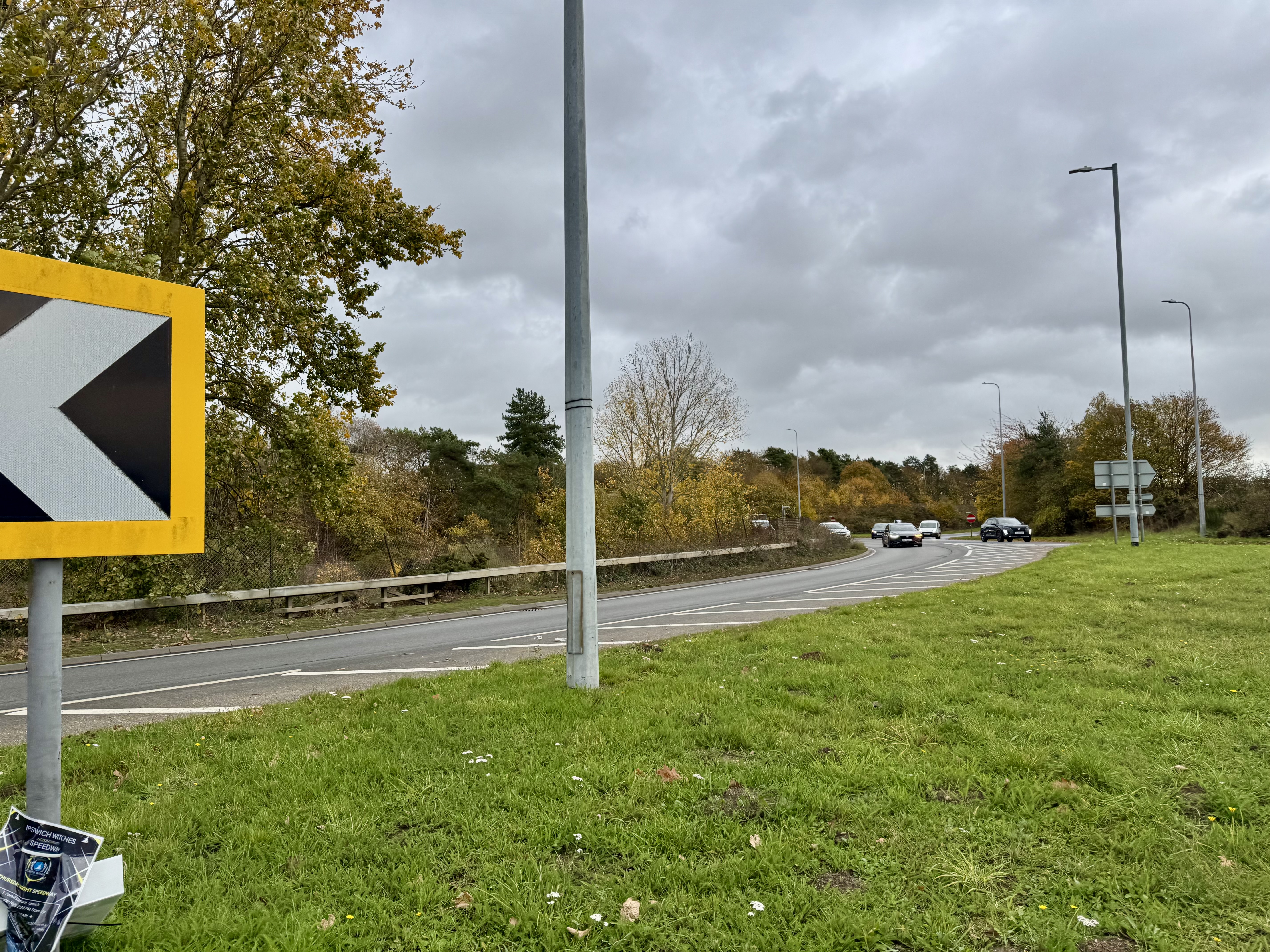 Seven Hills Interchange in Ipswich