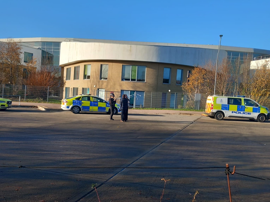 Police at the scene at One Sixth in Ipswich