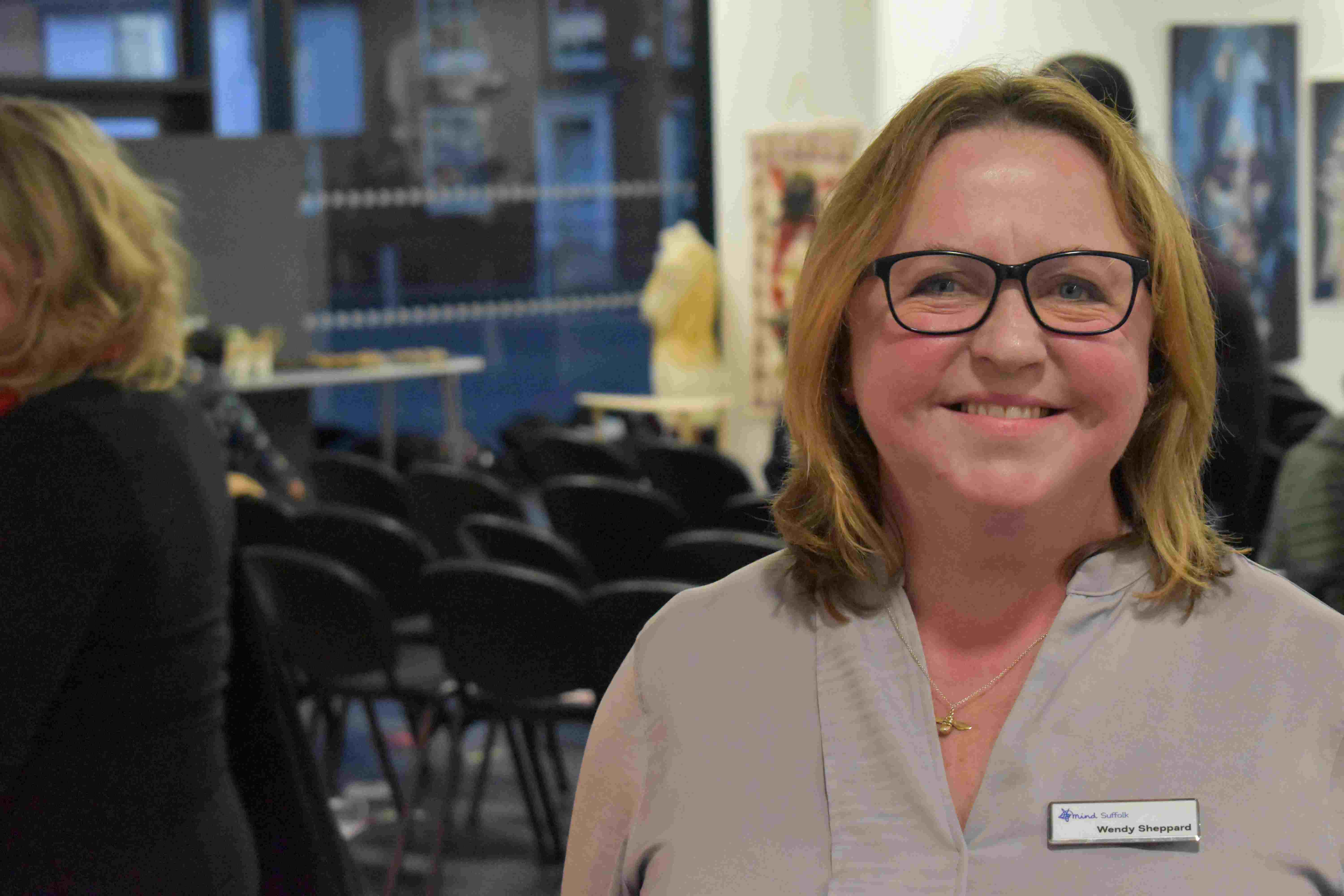 Woman posing for photo