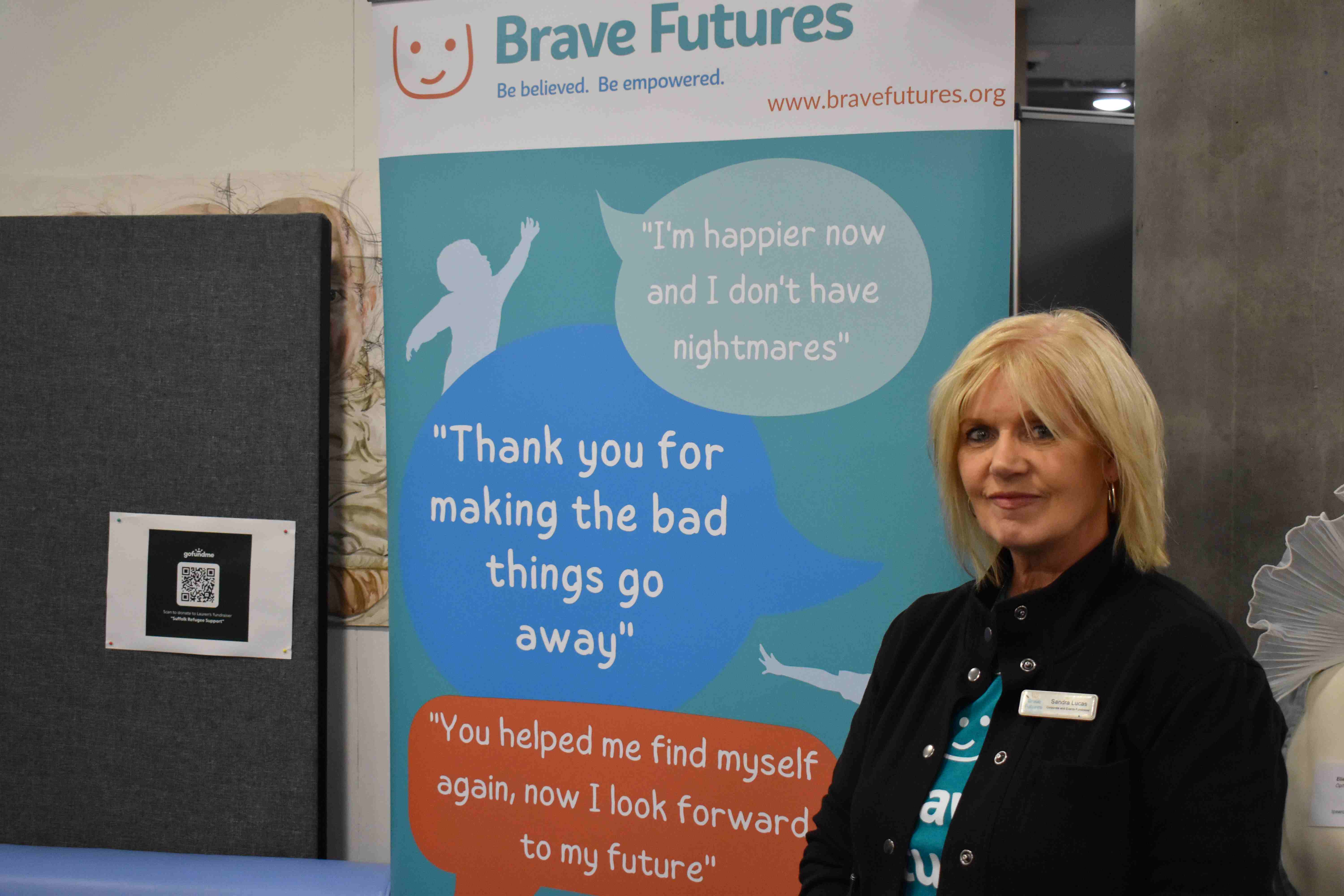 Woman posing for photo