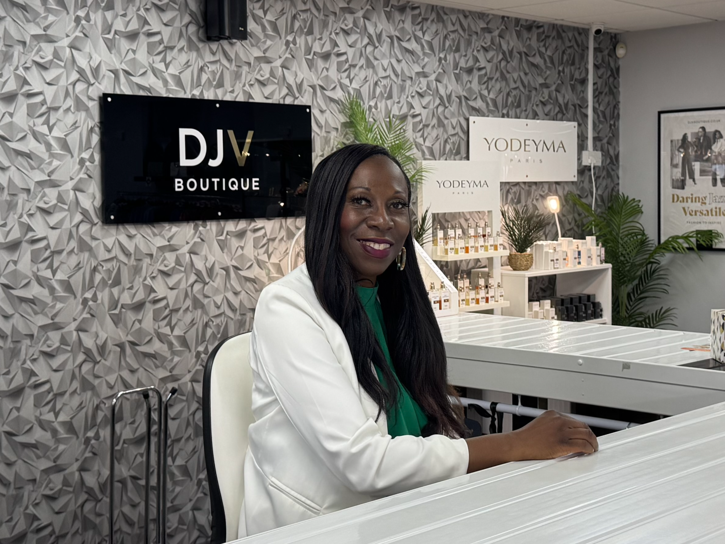 Mandy Errington, owner of DJV Boutique in Ipswich