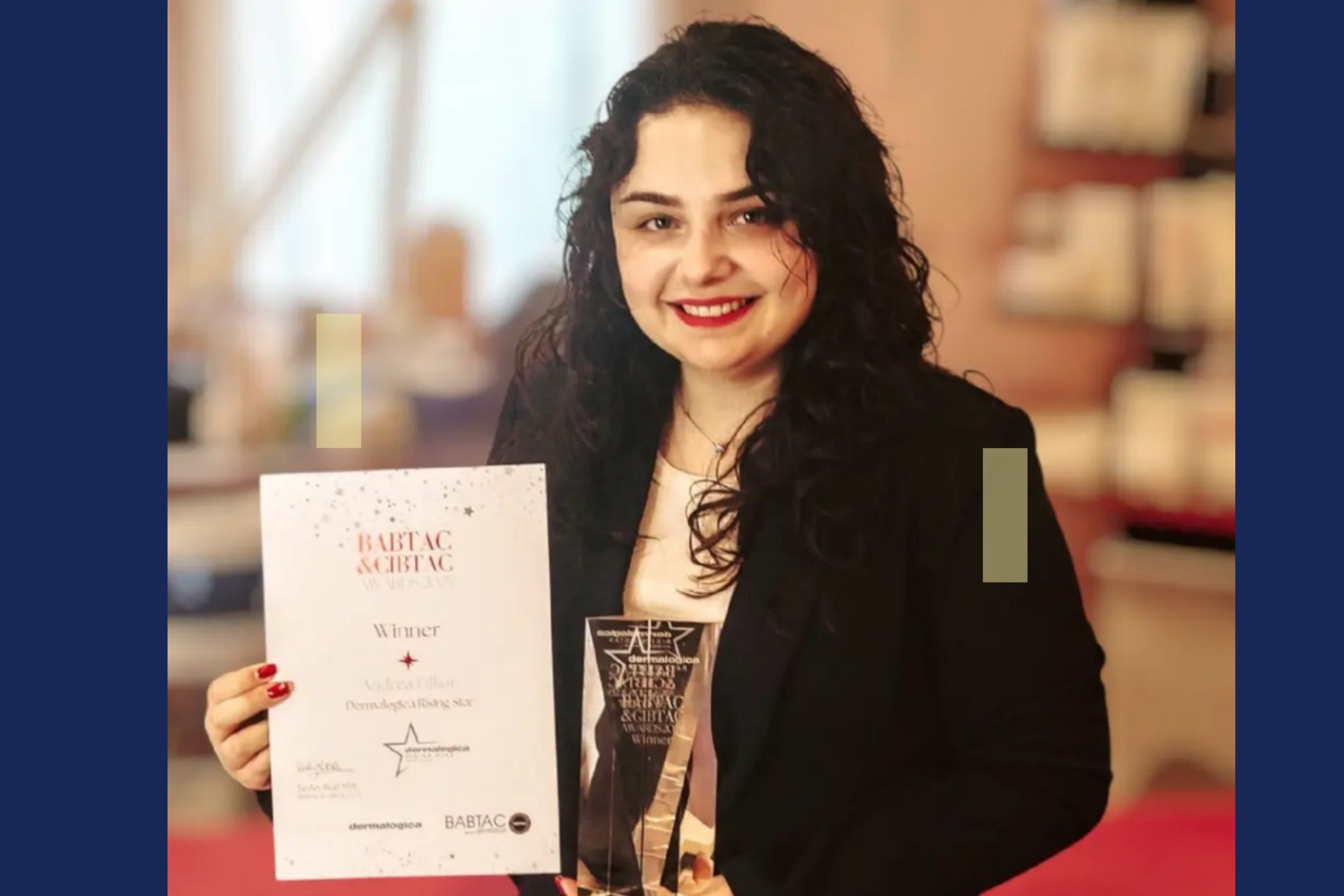 Person posing for photo