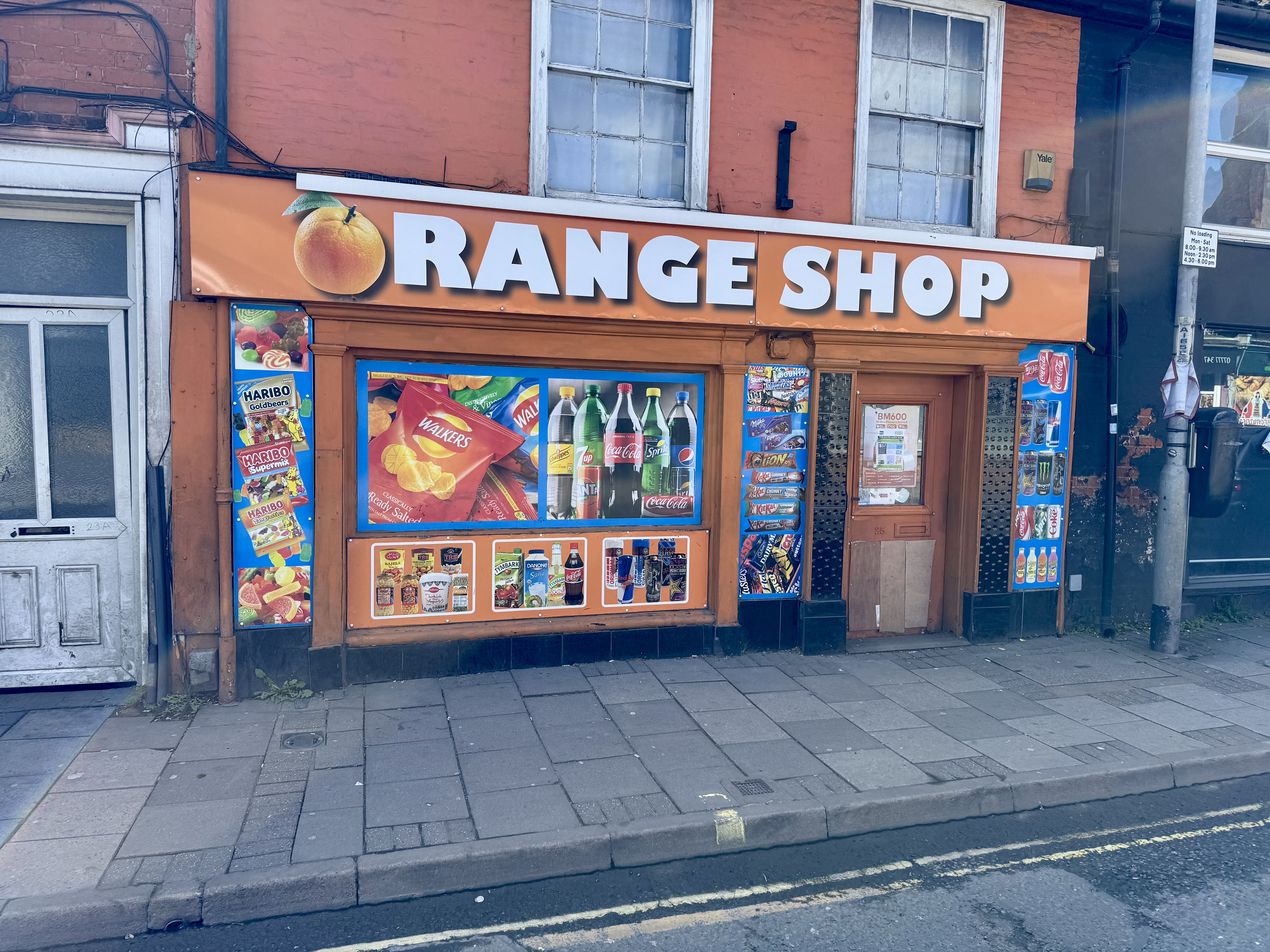 Orange Shop in Ipswich