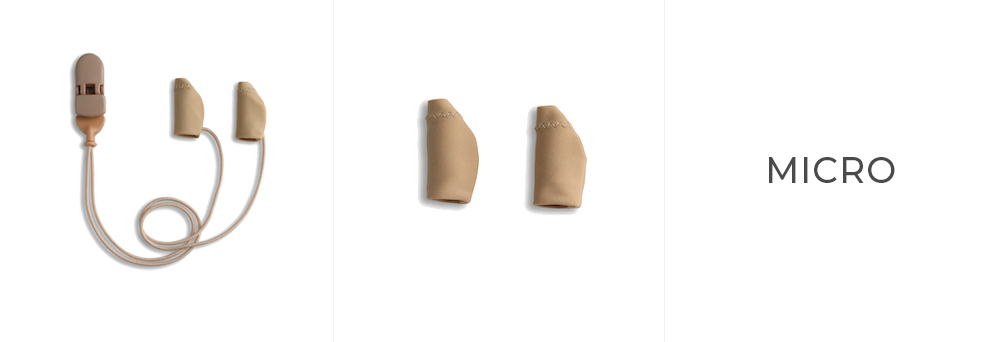 Different Variations of the Ear Gear Micro