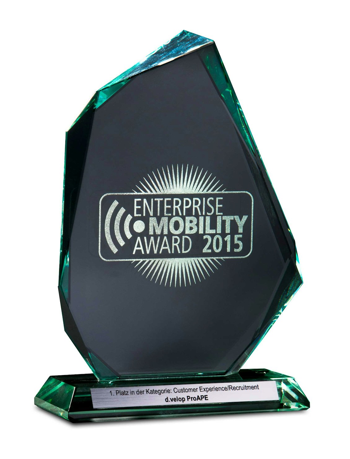 Foto des Enterprise Mobility Award 2015 Foto des Enterprise Mobility Award 2015