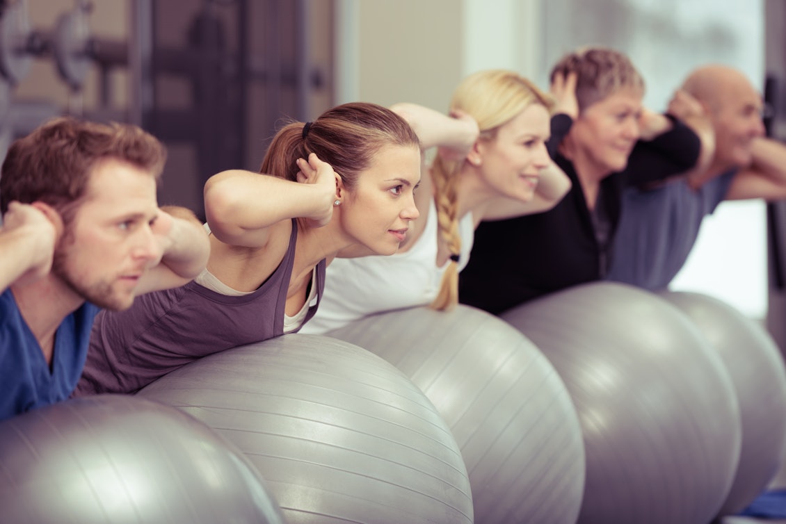 Präventionskurs mit Gymnastikbällen Präventionskurs mit Gymnastikbällen