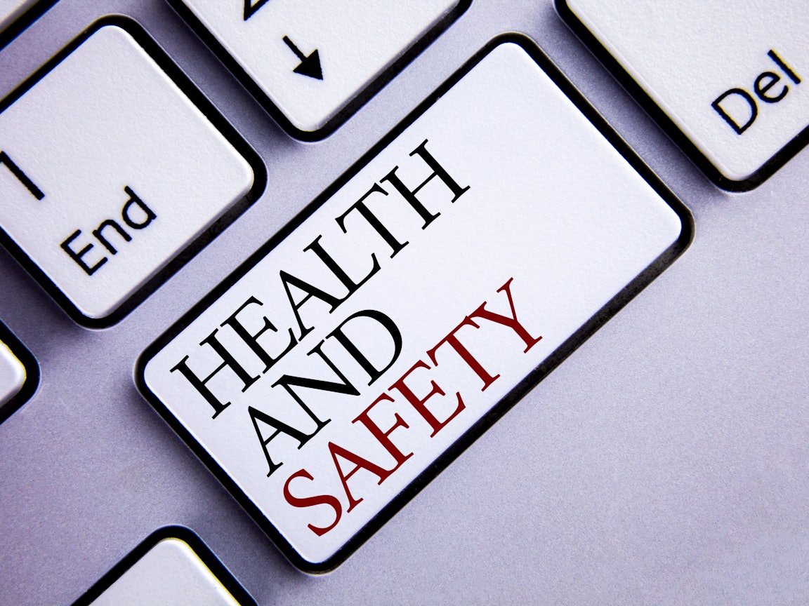 Tastatur mit Gesund und Sicher Tastatur mit Gesund und Sicher