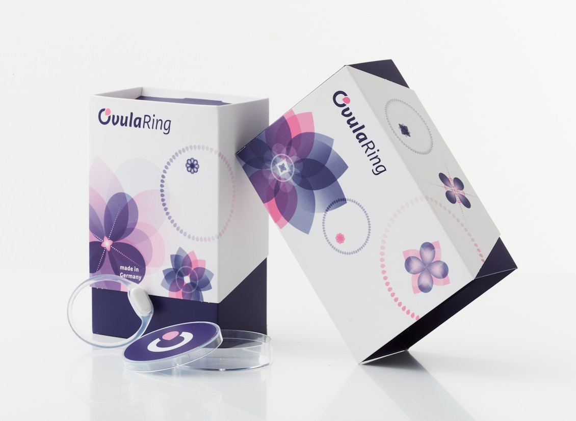 Packung Ovula Ring OvulaRing inkl. Abbildung der Verpackung