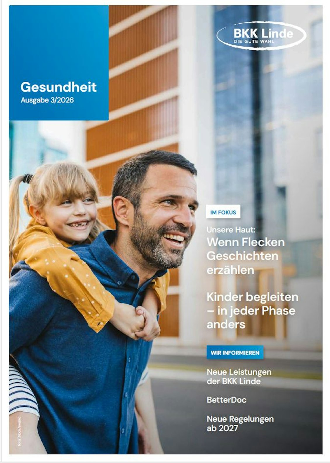 Vorschaubild des BKK Linde Kundenmagazins 03-2026 Titelbild des Kundenmagazins der BKK Linde 03-2026