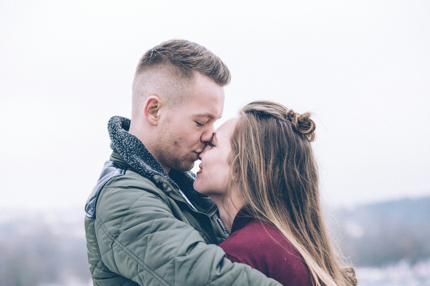 Couple Kissing