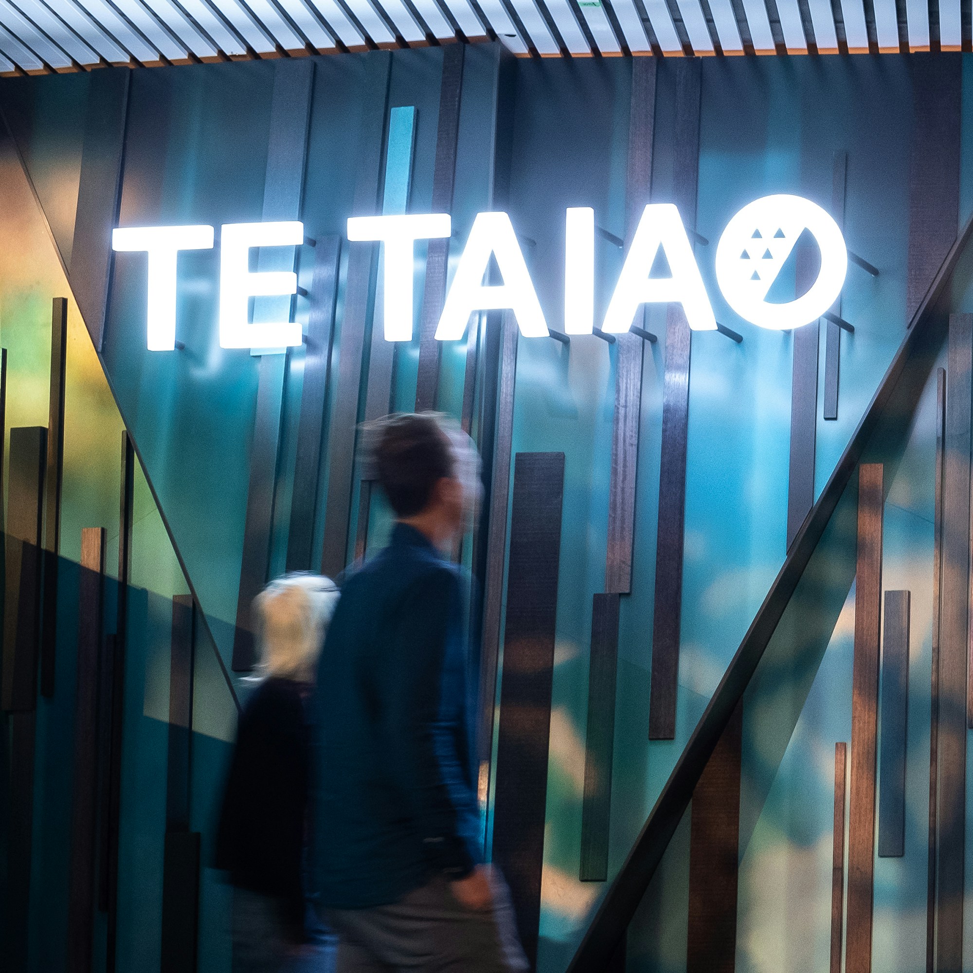 Entrance to Te Taiao | Nature zone.