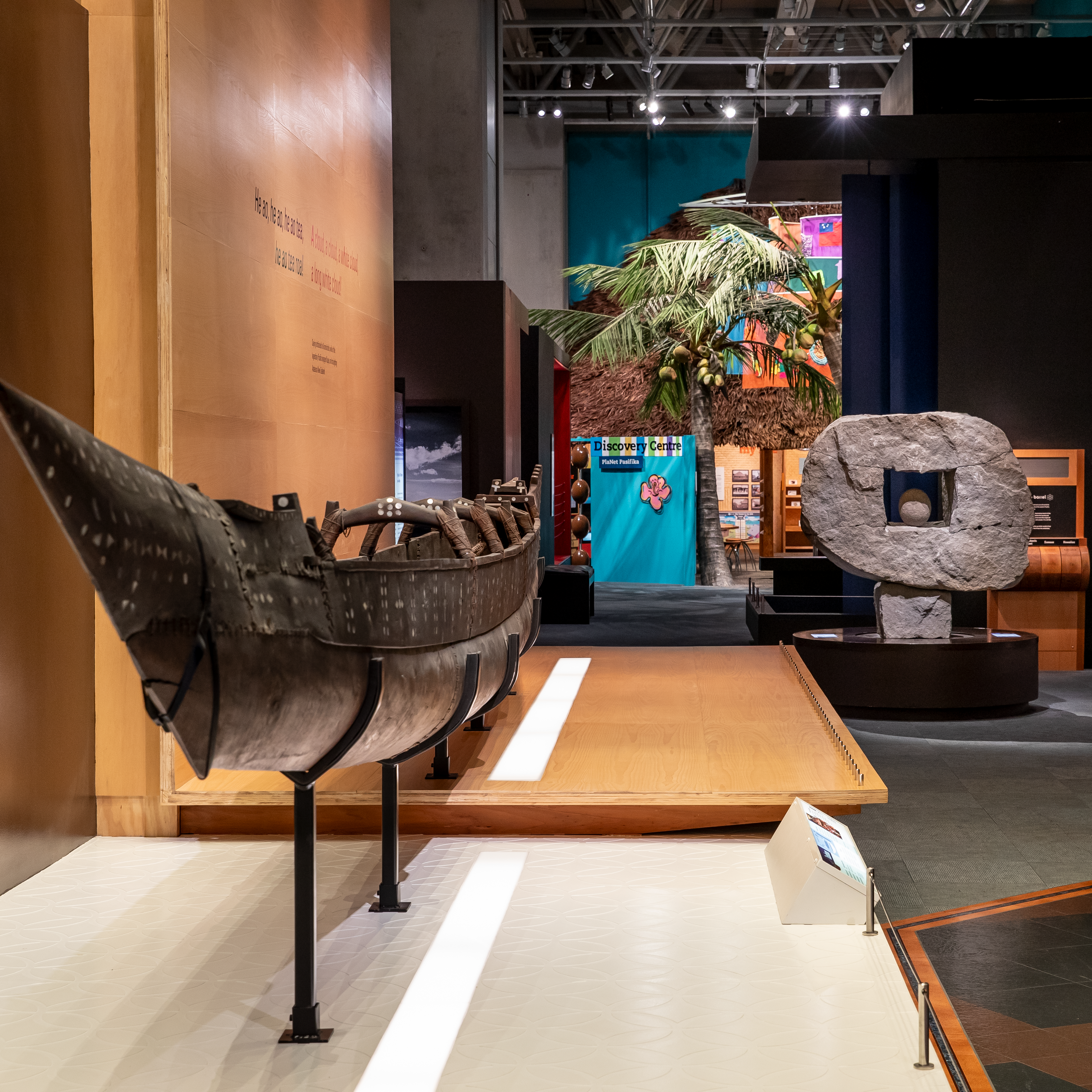 Entrance to Tangata o le Moana exhibition.