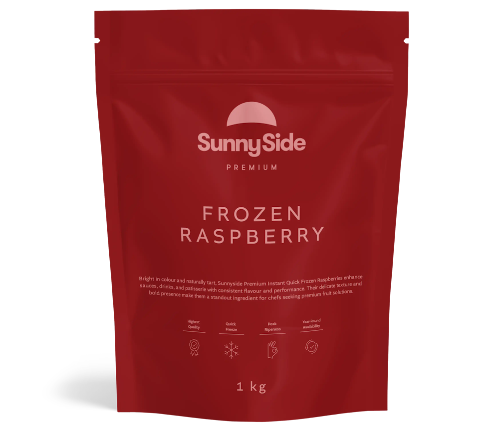 Edlyn Raspberry Topping Frozen Raspberry Bulk Online | Edlyn Foods