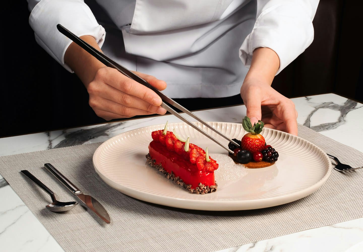 Image of food presentation