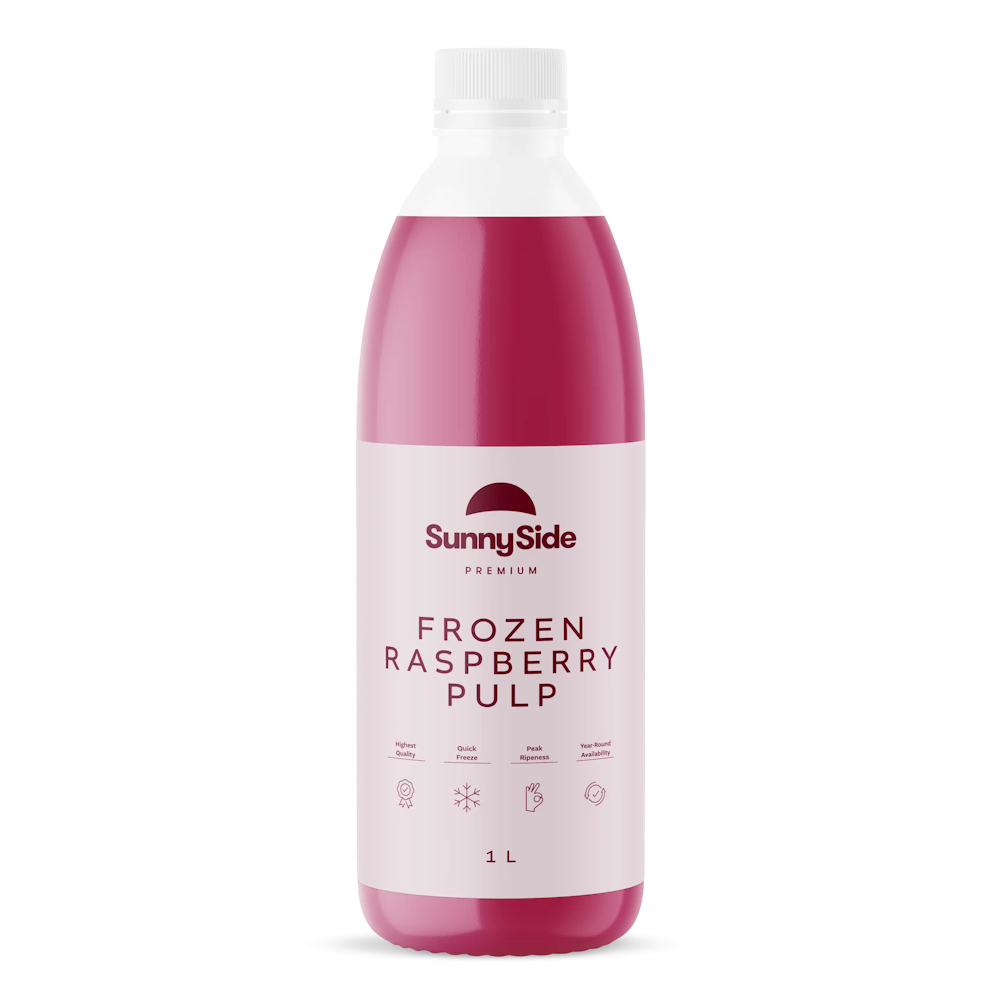 Edlyn Raspberry Cordial Frozen Raspberry Pulp Bulk Online | Edlyn Foods