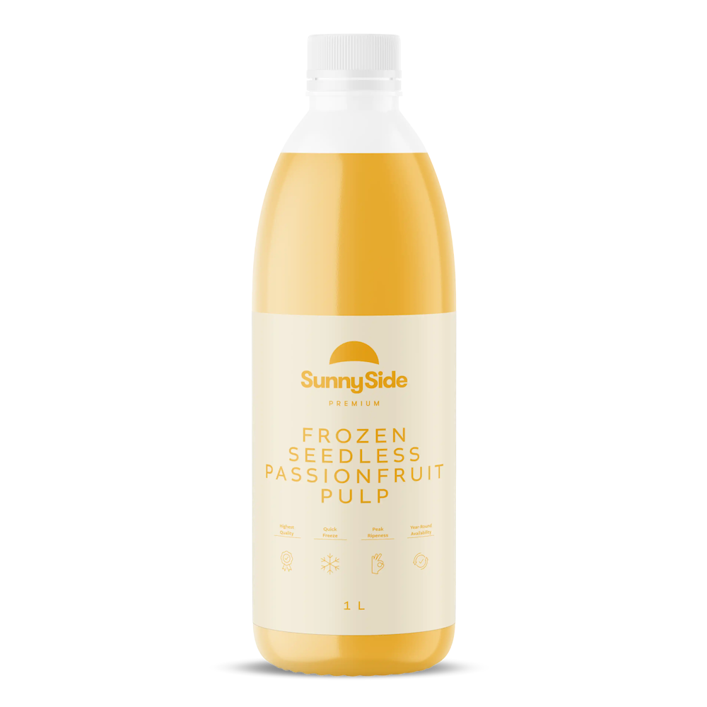 Frozen Passionfruit Pulp - Seedless Bulk Online | Edlyn Foods