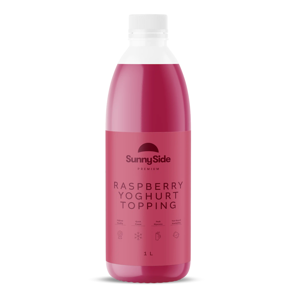 Edlyn Raspberry Topping Raspberry Yoghurt Topping Bulk Online | Edlyn Foods