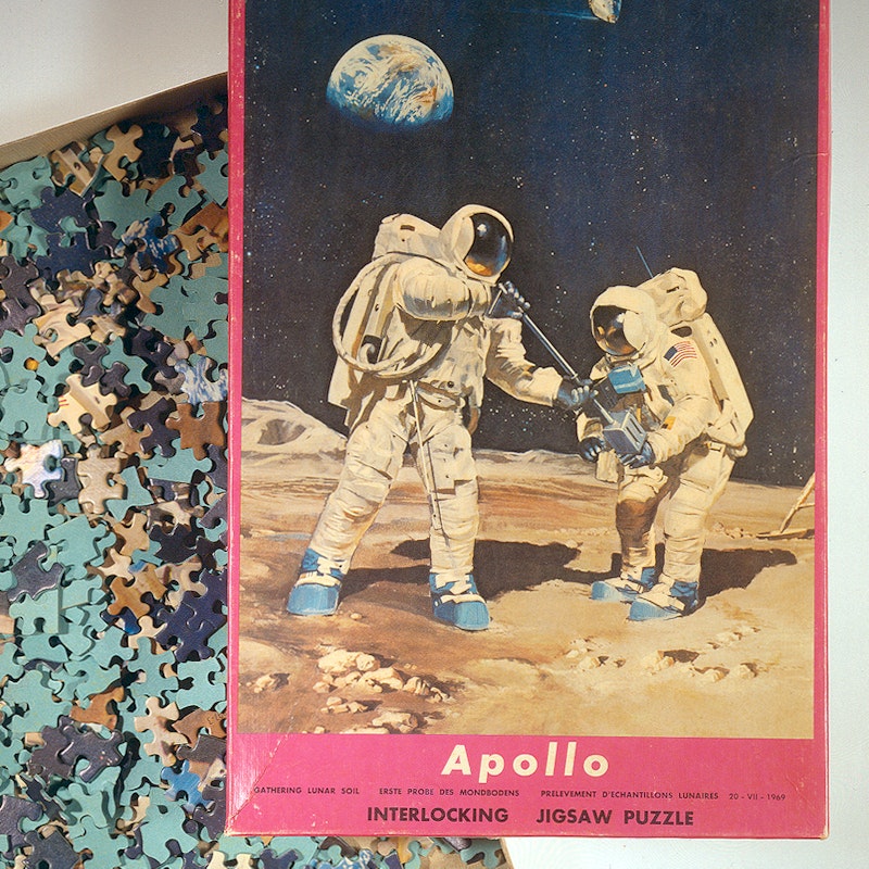 Cohete, luna y estrellas Image for Cohete, luna y estrellas