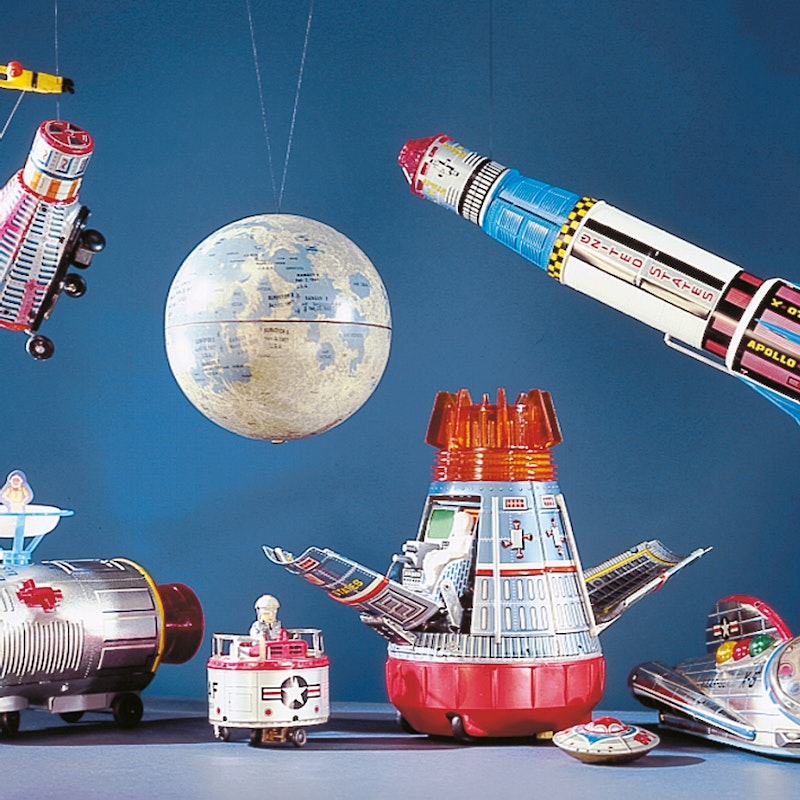 Cohete, luna y estrellas Image for Cohete, luna y estrellas