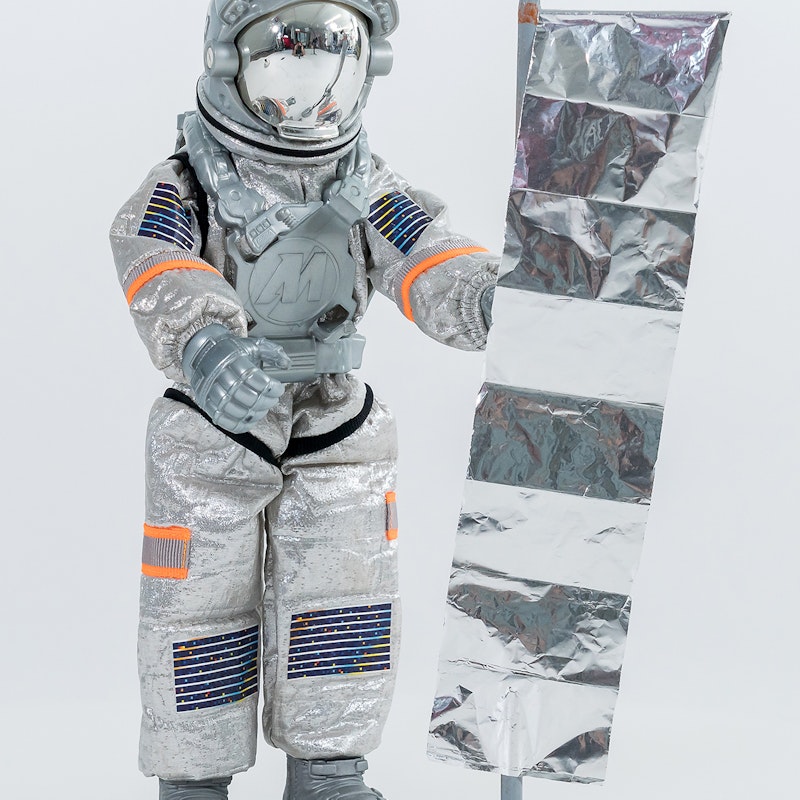 Cohete, luna y estrellas Image for Cohete, luna y estrellas