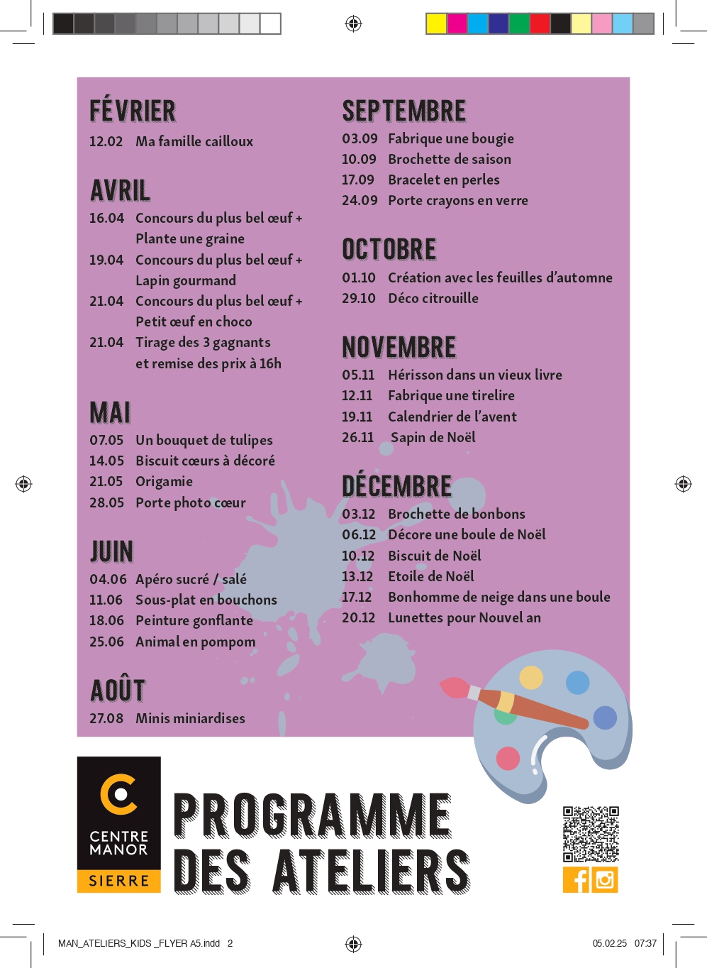 Image for Ateliers Kids - Centre Manor sierre