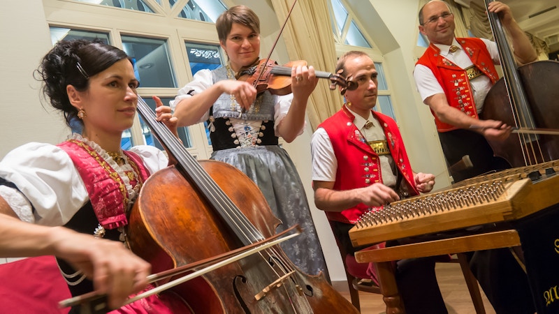 Appenzellská hudba v hotelu Hof Weissbad Image for Appenzellská hudba v hotelu Hof Weissbad