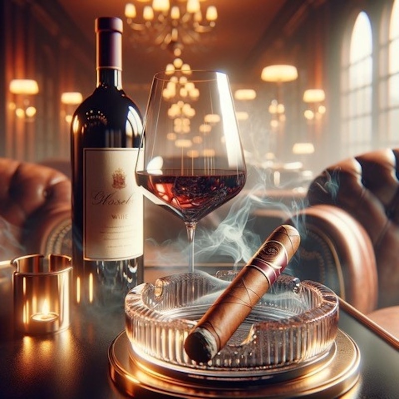 SMOKE & WINE - acogedora tertulia Image for SMOKE & WINE - acogedora tertulia