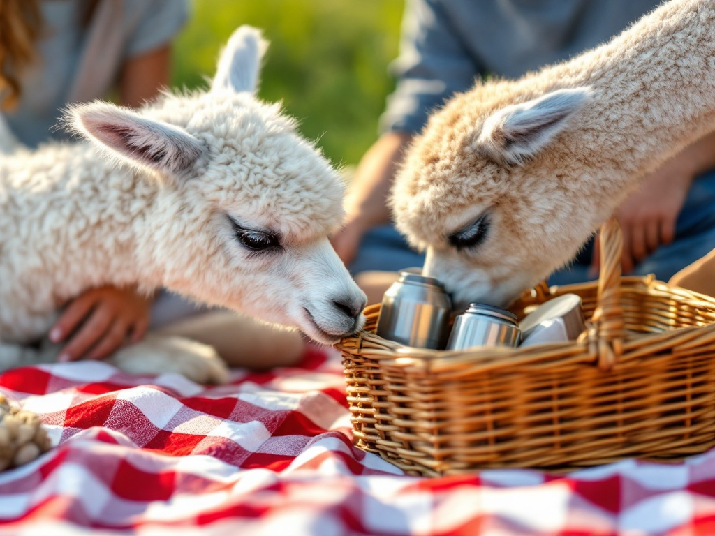 Image for Picknick inmitten Alpakas