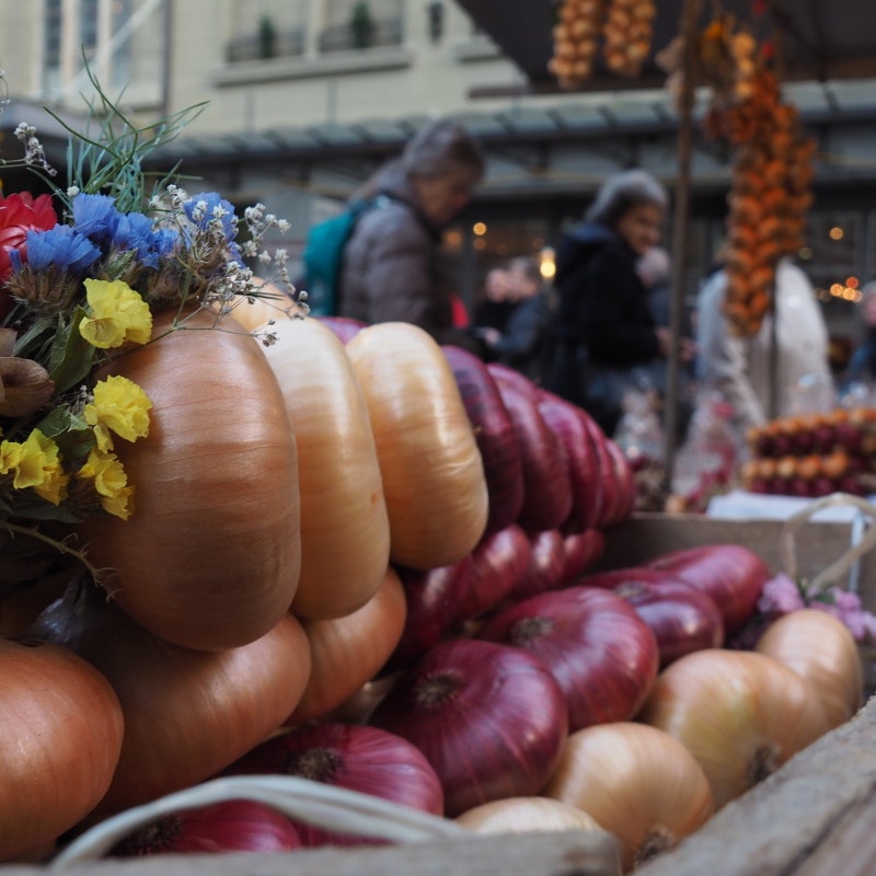 Zibelemärit (cibulový trh) Image for Zibelemärit (cibulový trh)