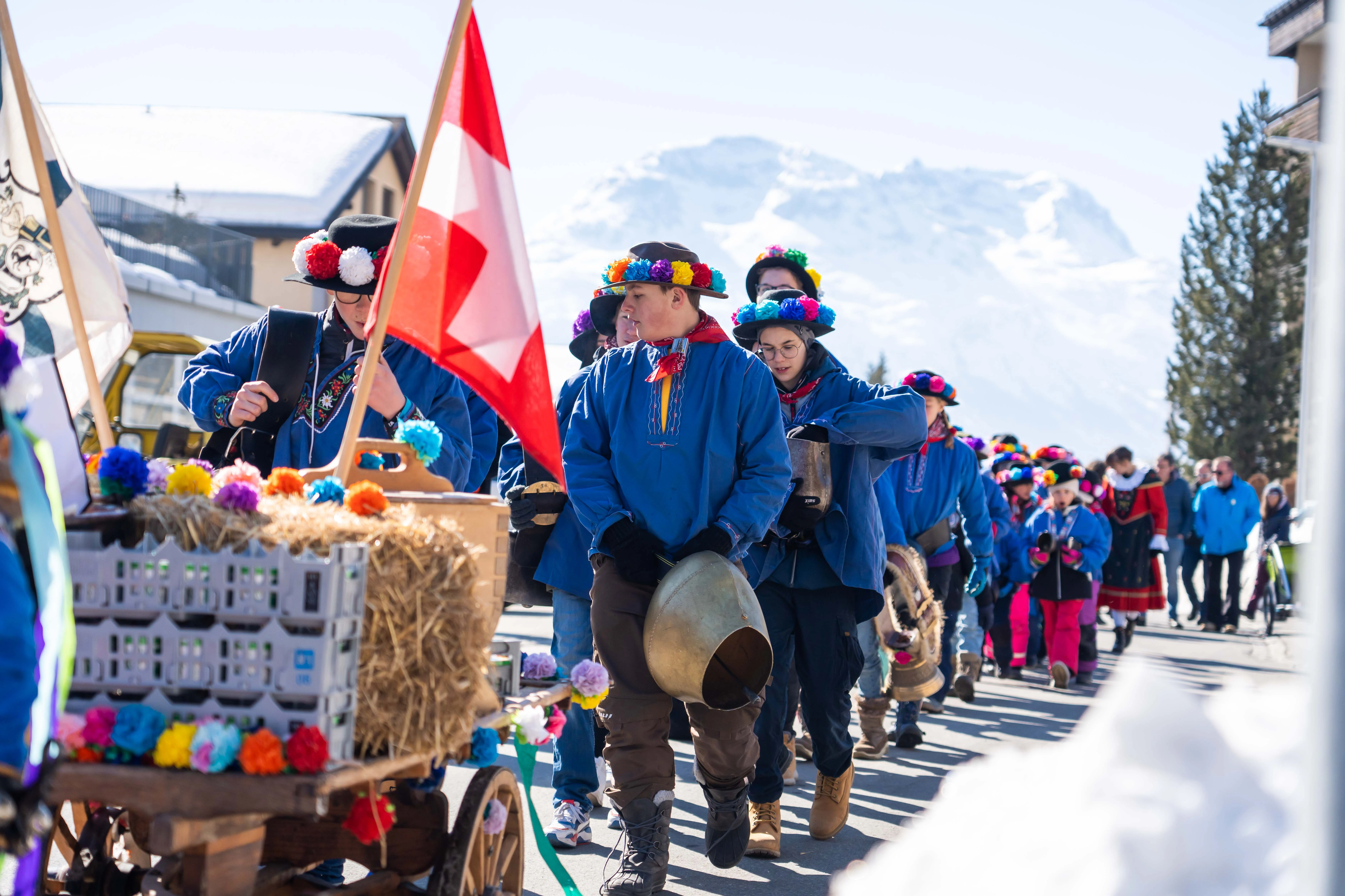 Image for Chalandamarz in Bever 2026