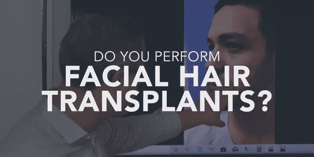 Facial hair transplants