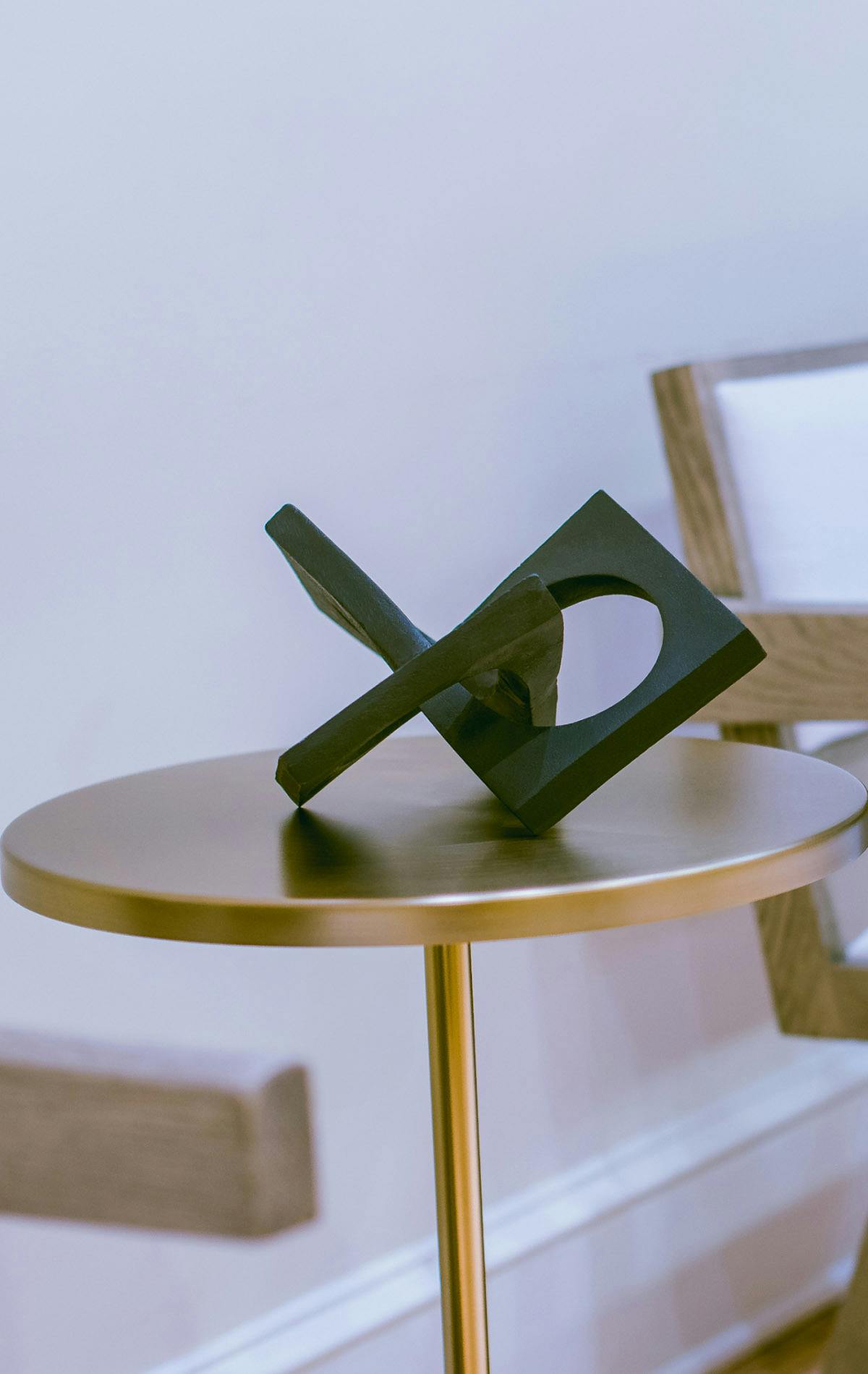 Art on a side table