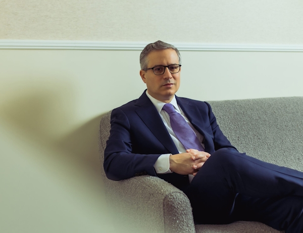 Dr. Wolfeld sitting in chair