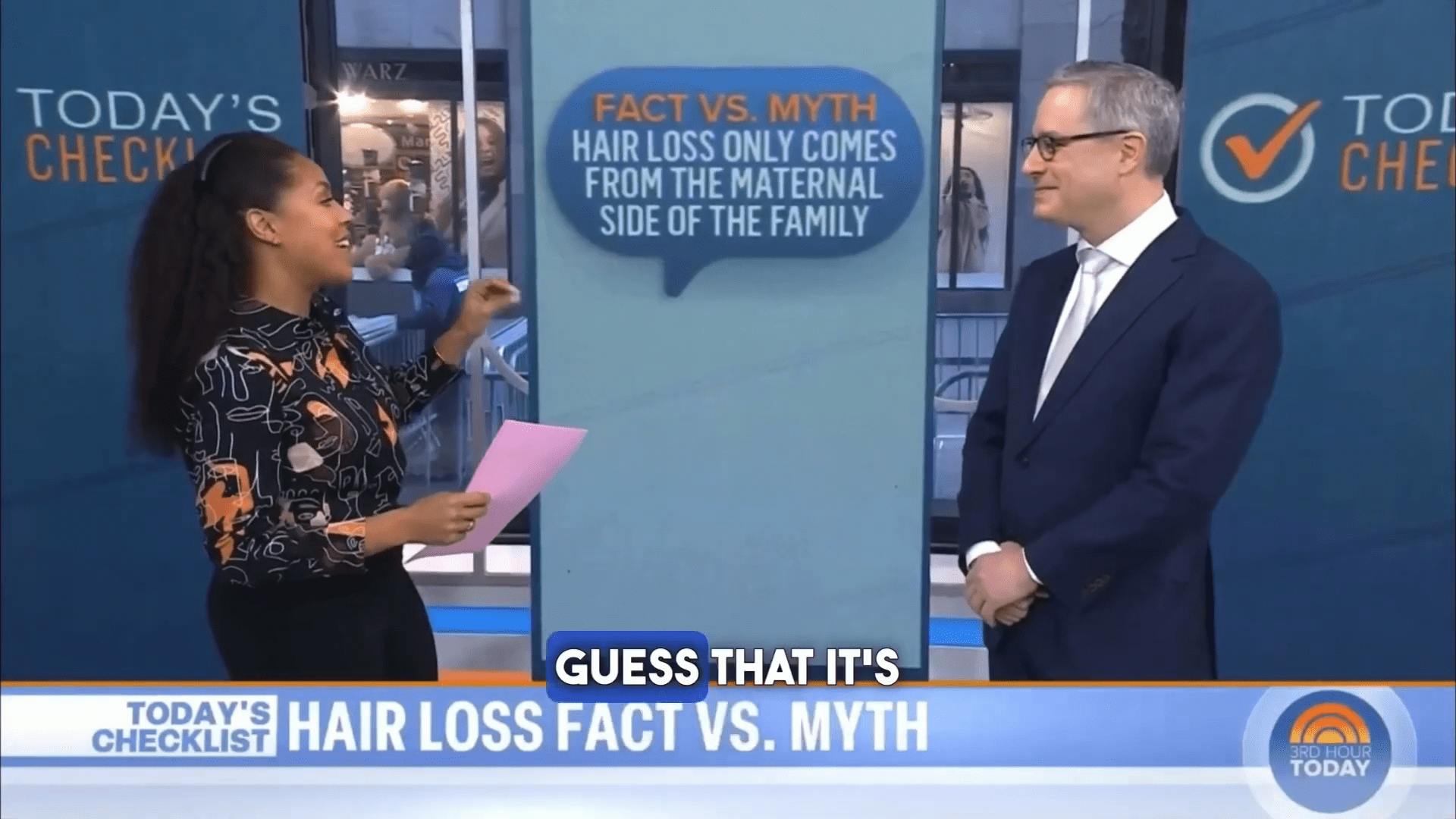 hairloss myths video