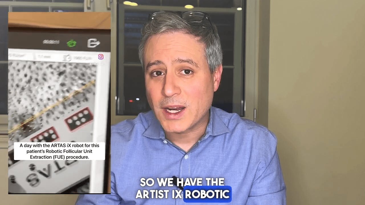 Bryan's hair loss journey video