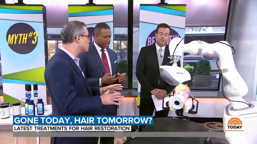 Dr. Wolfeld on the today show