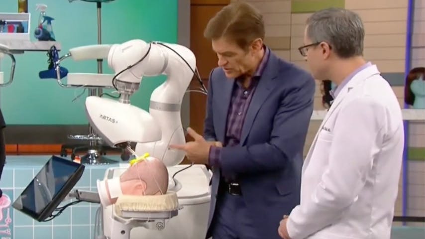Dr. Wolfeld on the dr. oz show
