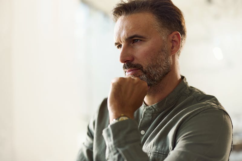 man thinking