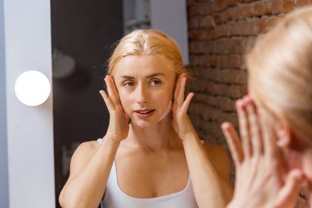Discover the effectiveness of instant neck lift tape and its impact on skin health, guided by insights from the Glasgold Group experts.
