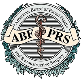 American Board of Facial Plastic and Reconstructive Surgery seal