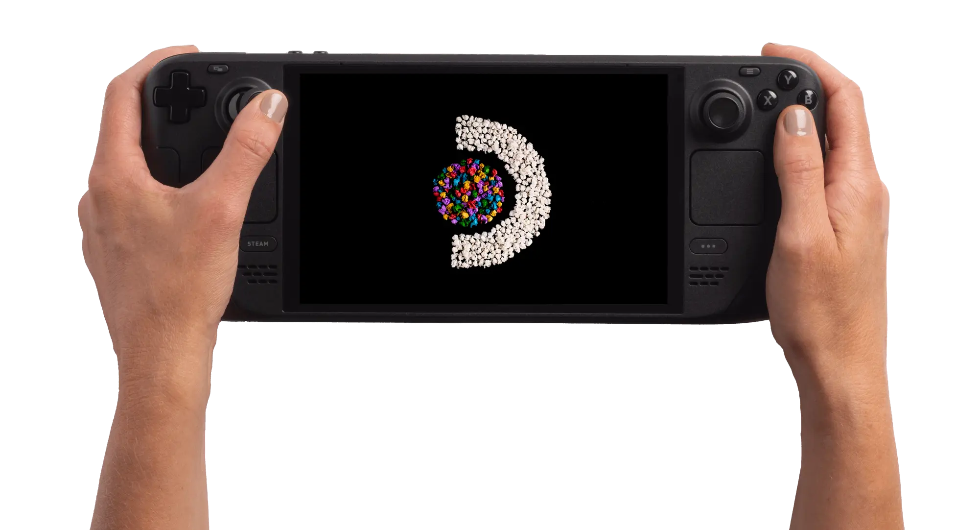 Valve Steam Deck OLED front-view