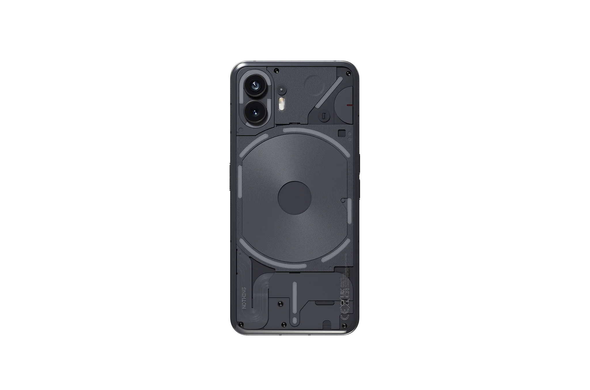 A render of the Nothing Phone(2) rear-view