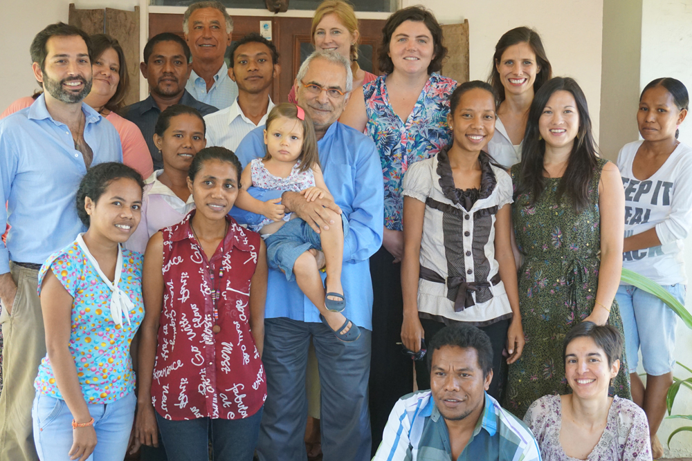 Group of people in Timor Leste