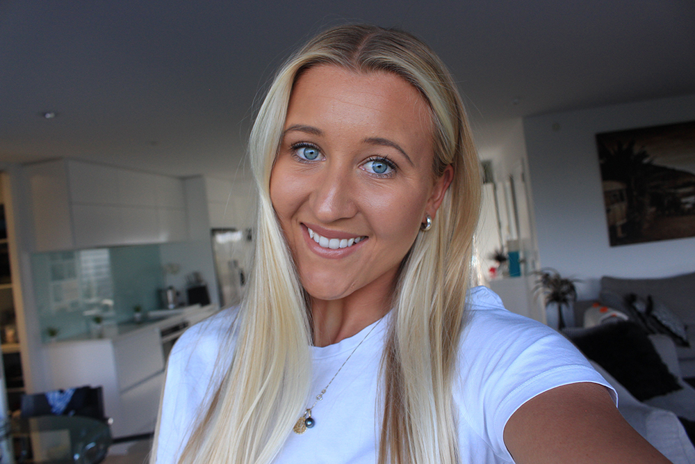 An image of Ella Williams, a young pro surfer