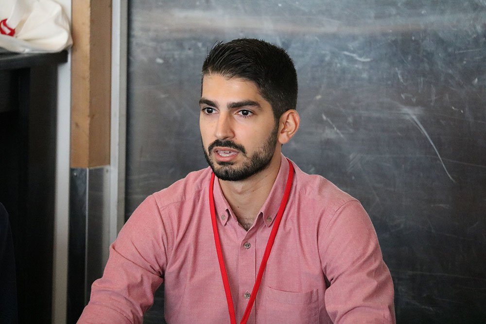Farmehr at the Leadership Network Induction in 2021