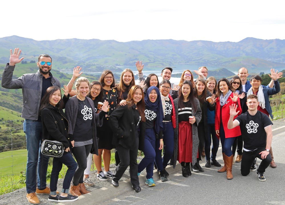 Leadership Network members in a photo