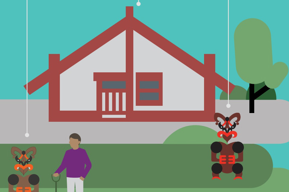A slide from the Te Ao Maori report