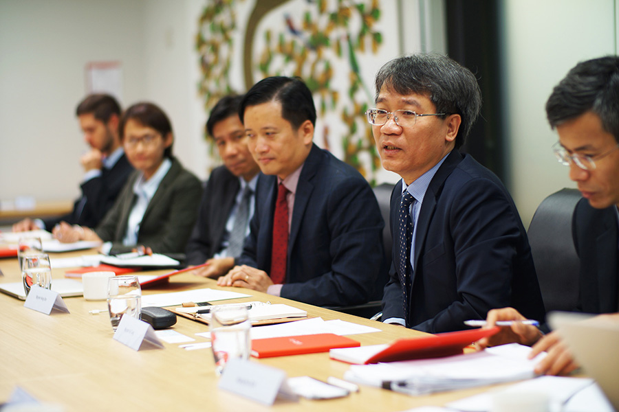 Diplomatic Academy of Vietnam delegates