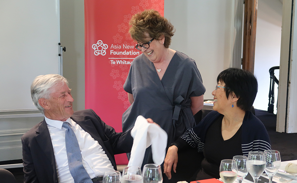 Foundation Honorary Advisers Philip Burdon, Trish Carter and Manying Ip